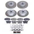 Power Stop 99-03 Acura TL Front and Rear Semi-Coated Rotor Kit