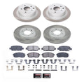 Power Stop 10-13 Nissan Altima Front and Rear Semi-Coated Rotor Kit