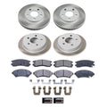 Power Stop 04-05 Buick Century Front and Rear Semi-Coated Rotor Kit