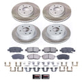 Power Stop 03-05 Infiniti G35 Front and Rear Semi-Coated Rotor Kit