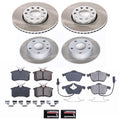 Power Stop 02-04 Audi A4 Front and Rear Semi-Coated Rotor Kit