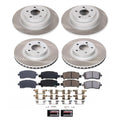 Power Stop 00-02 Subaru Legacy Front and Rear Semi-Coated Rotor Kit