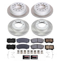 Power Stop 01-02 Toyota Sequoia Front and Rear Semi-Coated Rotor Kit