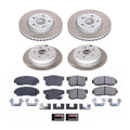 Power Stop 07-12 Acura RDX Front and Rear Semi-Coated Rotor Kit