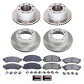 Power Stop 07-08 Ford F-250 Super Duty Front and Rear Semi-Coated Rotor Kit