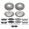 Power Stop 04-08 Chrysler Pacifica Front and Rear Semi-Coated Rotor Kit