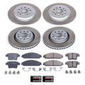Power Stop 05-07 Ford Five Hundred Front and Rear Semi-Coated Rotor Kit
