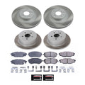 Power Stop 06-09 Subaru Legacy Front and Rear Semi-Coated Rotor Kit