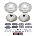 Power Stop 2005 Subaru Legacy Front and Rear Semi-Coated Rotor Kit
