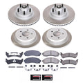 Power Stop 01-02 Ford Explorer Sport Front and Rear Semi-Coated Rotor Kit