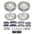 Power Stop 08-09 Buick Allure Front and Rear Semi-Coated Rotor Kit