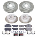 Power Stop 06-08 Hyundai Sonata Front and Rear Semi-Coated Rotor Kit