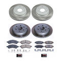 Power Stop 08-17 Buick Enclave Front and Rear Semi-Coated Rotor Kit
