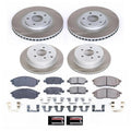 Power Stop 11-14 Nissan Murano Front and Rear Semi-Coated Rotor Kit