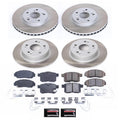 Power Stop 11-14 Acura TSX Front and Rear Semi-Coated Rotor Kit