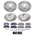Power Stop 07-13 Mitsubishi Outlander Front and Rear Semi-Coated Rotor Kit