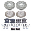 Power Stop 12-16 Buick LaCrosse Front and Rear Semi-Coated Rotor Kit