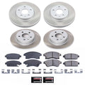 Power Stop 11-15 Chevrolet Cruze Front and Rear Semi-Coated Rotor Kit