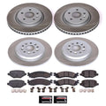 Power Stop 11-12 Ford Taurus Front and Rear Semi-Coated Rotor Kit