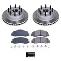 Power Stop 10-11 Ford F-350 Super Duty Front Semi-Coated Rotor Kit