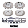 Power Stop 2003 Ford Explorer Sport Front and Rear Semi-Coated Rotor Kit