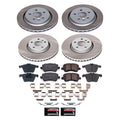 Power Stop 11-14 Volvo S60 Front and Rear Semi-Coated Rotor Kit