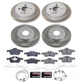 Power Stop 02-06 Mini Cooper Front and Rear Semi-Coated Rotor Kit