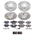Power Stop 2012 Volkswagen Beetle Front and Rear Semi-Coated Rotor Kit