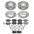 Power Stop 2011 Volkswagen Tiguan Front and Rear Semi-Coated Rotor Kit