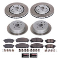 Power Stop 10-15 Lexus RX350 Front and Rear Semi-Coated Rotor Kit