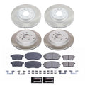 Power Stop 07-15 Mazda CX-9 Front and Rear Semi-Coated Rotor Kit