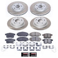 Power Stop 2011 Honda Accord Front and Rear Semi-Coated Rotor Kit