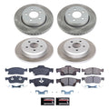 Power Stop 11-20 Dodge Durango Front and Rear Semi-Coated Rotor Kit