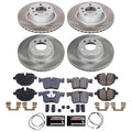 Power Stop 11-17 BMW X3 Front and Rear Semi-Coated Rotor Kit