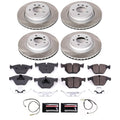Power Stop 2011 BMW 335d Front and Rear Semi-Coated Rotor Kit