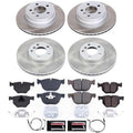 Power Stop 07-10 BMW X5 Front and Rear Semi-Coated Rotor Kit