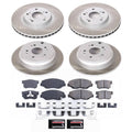 Power Stop 05-06 Honda CR-V Front and Rear Semi-Coated Rotor Kit