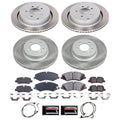 Power Stop 10-13 Land Rover Range Rover Sport Front and Rear Semi-Coated Rotor Kit