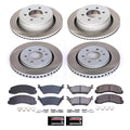 Power Stop 12-18 Ford F-150 Front and Rear Semi-Coated Rotor Kit