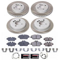 Power Stop 07-10 Mini Cooper Front and Rear Semi-Coated Rotor Kit