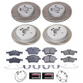 Power Stop 07-08 Mini Cooper Front and Rear Semi-Coated Rotor Kit