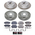 Power Stop 98-99 Toyota Avalon Front and Rear Semi-Coated Rotor Kit
