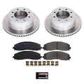 Power Stop 13-22 Ford F-350 Super Duty Rear Semi-Coated Rotor Kit