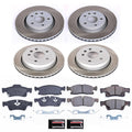 Power Stop 12-20 Dodge Durango Front and Rear Semi-Coated Rotor Kit