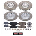 Power Stop 14-15 Jeep Cherokee Front and Rear Semi-Coated Rotor Kit