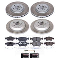 Power Stop 07-09 Mercedes-Benz ML320 Front and Rear Semi-Coated Rotor Kit