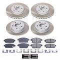 Power Stop 13-17 Buick Encore Front and Rear Semi-Coated Rotor Kit