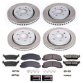 Power Stop 15-17 Ford F-150 Front and Rear Semi-Coated Rotor Kit