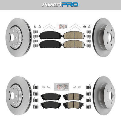 Power Stop 13-15 Mazda CX-5 Front and Rear Semi-Coated Rotor Kit