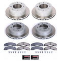 Power Stop 15-19 Chevrolet Silverado 2500 HD Front and Rear Semi-Coated Rotor Kit